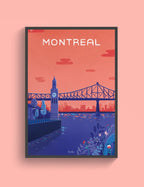 Affiche -  Vieux Port de Montréal