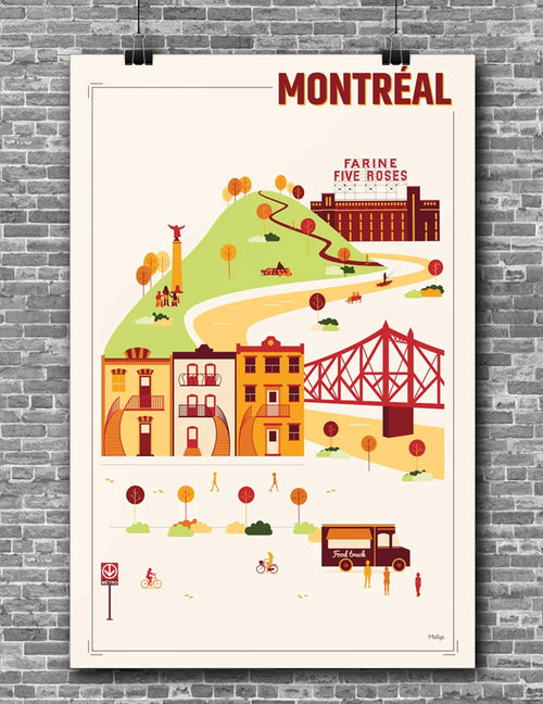 Affiche - Montréal l'Été